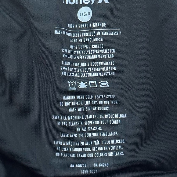 Hurley Men’s Color Block Swim Trunks - Picture 4 of 9